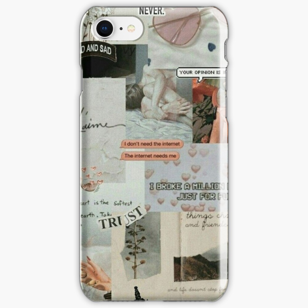 bad girl aesthetic grunge teen phone case wallet quote