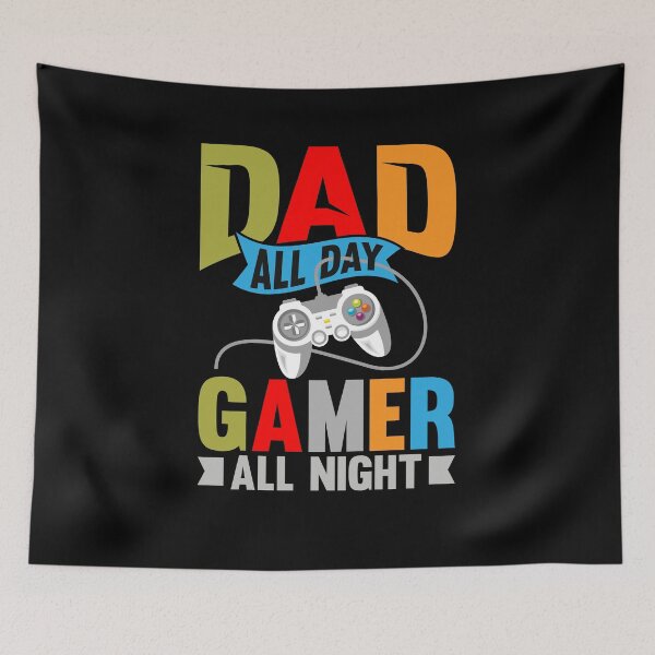Item preview, gamer dad. designed and sold by J AND J  PRINTS.