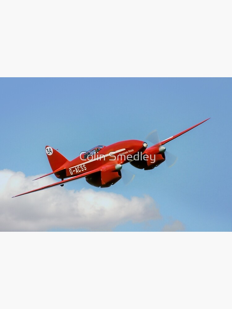 De Havilland DH88 Comet Racer G-ACSS Metal Print for Sale by Colin Smedley