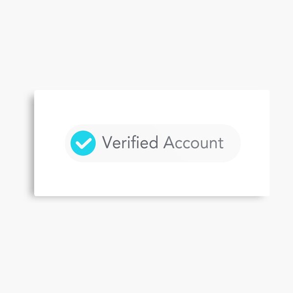tiktok verified account Magnet for Sale by aspolaris17