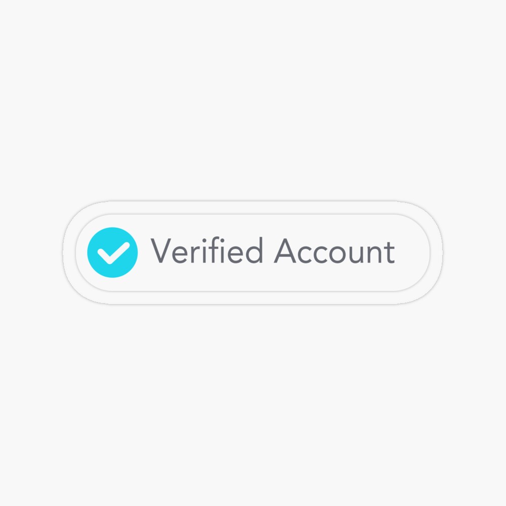 TikTok Verified Account color icon in PNG, SVG