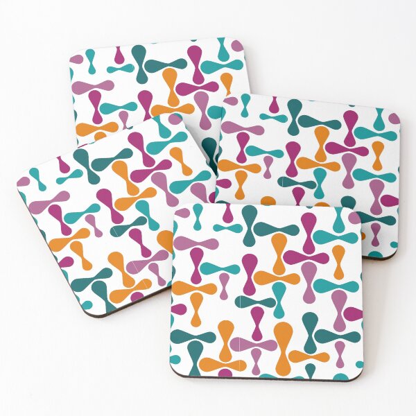 Item preview, Urban street design pattern - curvy shapes in blue purple and orange  designed and sold by headpossum.