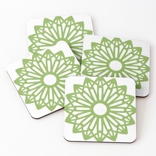 Item preview, PANTONE COLOUR OF THE YEAR 2017|GREENERY|SIMPLE MANDALA designed and sold by ozcushionstoo.