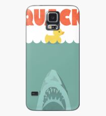 Jaws Rubber Duck 'Quack' Case/Skin for Samsung Galaxy