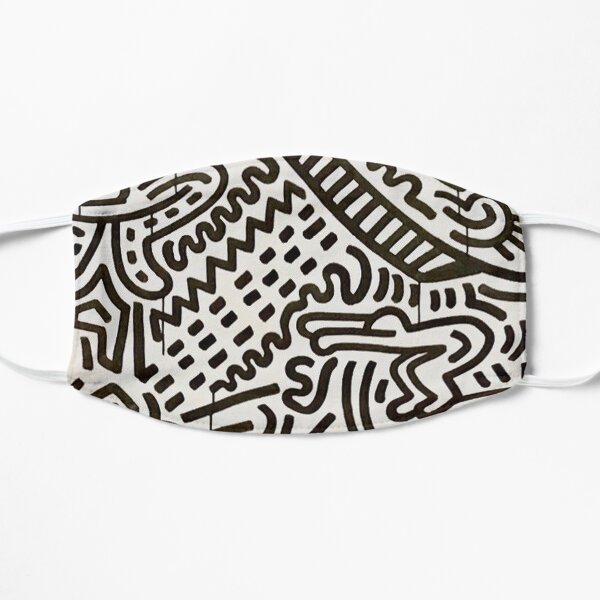 Keith Haring doodles 3 Mask