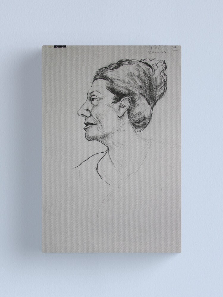Thumbnail 1 of 3, Canvas Print, Model at UNISA for this week designed and sold by tjleach.