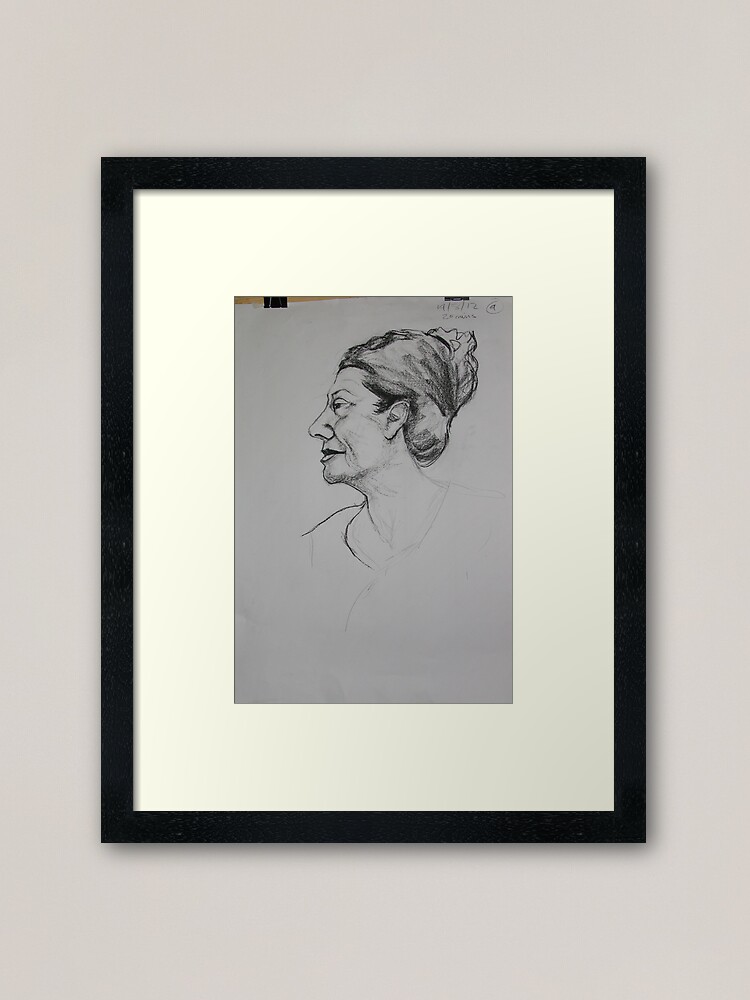 Thumbnail 2 of 7, Framed Art Print, Model at UNISA for this week designed and sold by tjleach.