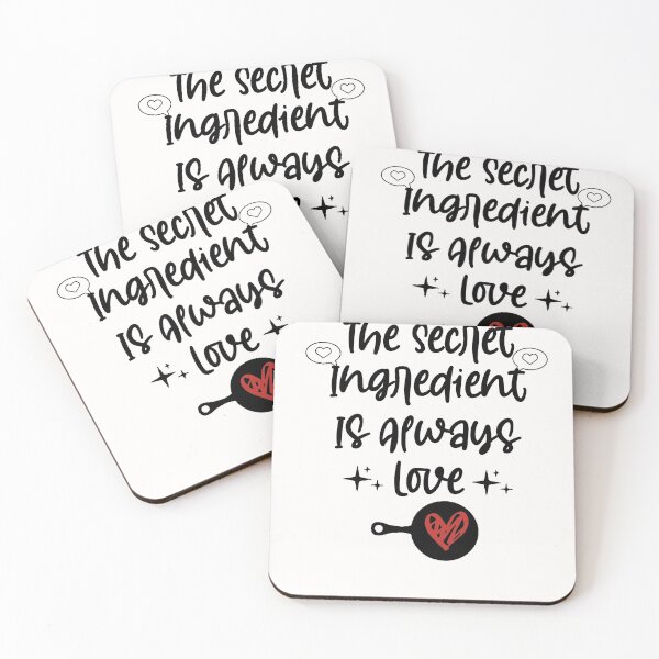 Item preview, The Secret Ingredient Is Always Love - Kitchen Wood - Farmhouse Kitchen - Farmhouse -  designed and sold by Noussairox.