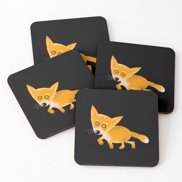 Item preview, Cute Sneaky Little Fox designed and sold by VicEllisArt.