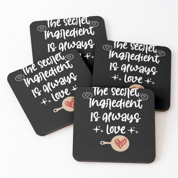 Item preview, The Secret Ingredient Is Always Love - Kitchen Wood - Farmhouse Kitchen - Farmhouse -  designed and sold by Noussairox.