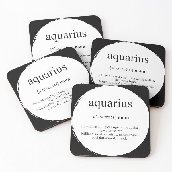 Item preview, Aquarius Definition | Dictionary Collection designed and sold by Designschmiede.