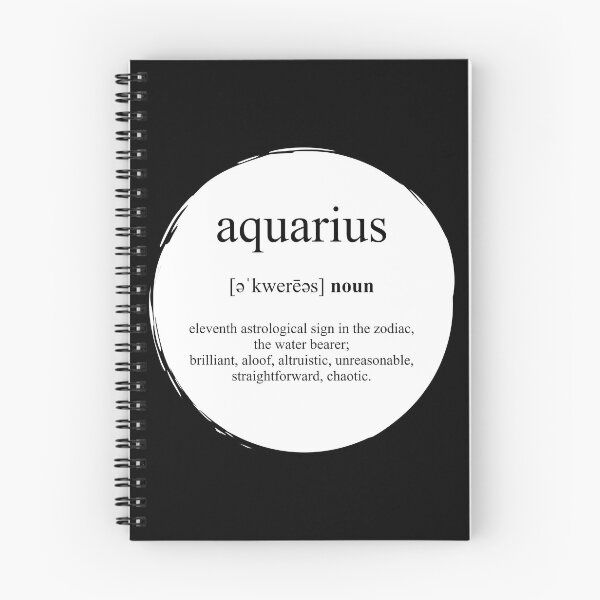 Item preview, Aquarius Definition | Dictionary Collection designed and sold by Designschmiede.
