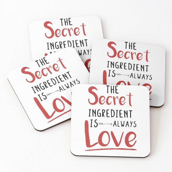 Item preview, The Secret Ingredient Is Always Love - Kitchen Wood - Farmhouse Kitchen - Farmhouse -  designed and sold by Noussairox.