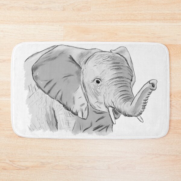 Item preview, Elephant Sketch  designed and sold by Katemunns.
