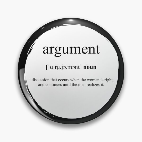 Artikelvorschau, Argument Definition | Dictionary Collection entworfen und verkauft von Designschmiede.
