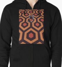 The Shining Screen Print Movie Poster Zipped Hoodie