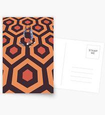 The Shining Screen Print Movie Poster Postcards