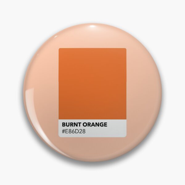 Item preview, BURNT ORANGE #E86D28 designed and sold by happycrystal.