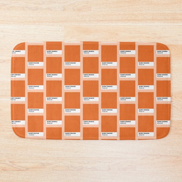 Item preview, BURNT ORANGE #E86D28 designed and sold by happycrystal.