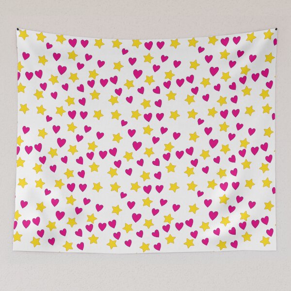 Item preview, star heart pattern for general public mask designed and sold by Catcrea.