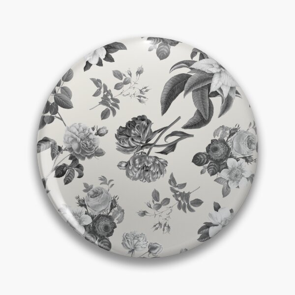 Item preview, Vintage flowers on cream background designed and sold by AbsentisDesigns.