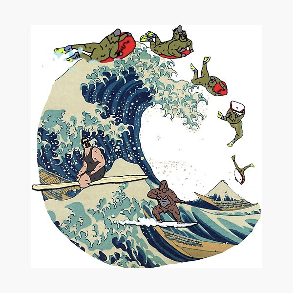 Great Wave of Browntown Photographic Print