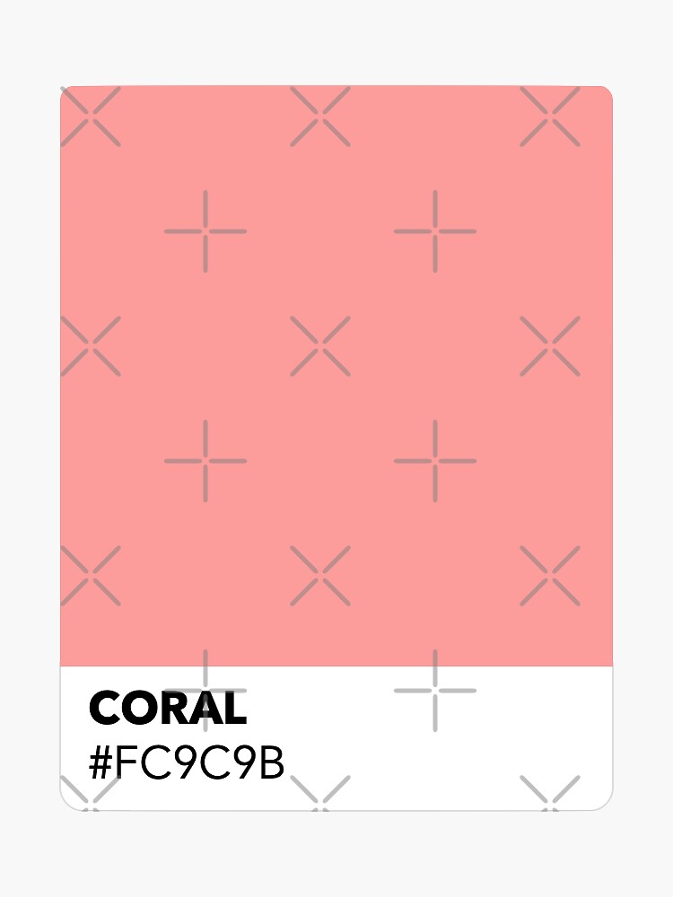 CORAL #FC9C9B by happycrystal