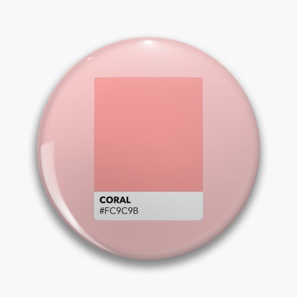 Item preview, CORAL #FC9C9B designed and sold by happycrystal.