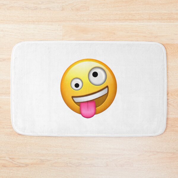 Item preview, Crazy stupid face emoji designed and sold by Matthew554a.