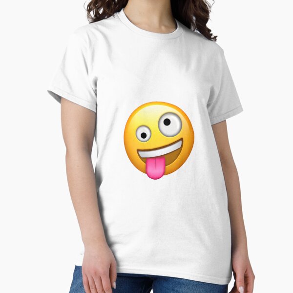 Item preview, Crazy stupid face emoji designed and sold by Matthew554a.