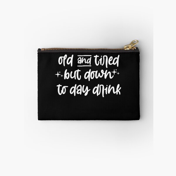 Item preview, old and tired but down to day drink shirt - funny drinking shirt - retirement shirt - birthday shirt - wine shirts - funny mom shirt designed and sold by Noussairox.