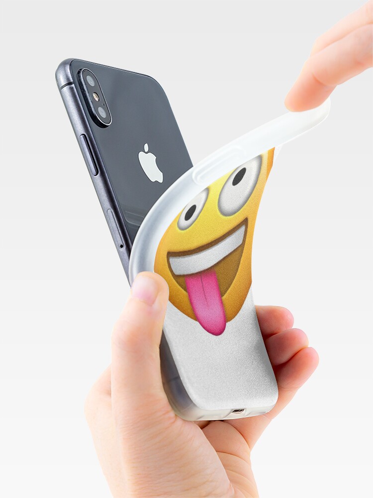 Meme Thinking Face Black and White Emoticon Emoji case for iPhone 4 4S:  : Electronics & Photo