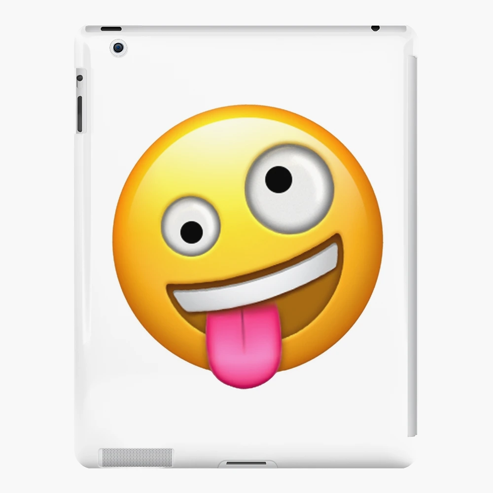 Crazy stupid face emoji iPad Case & Skin for Sale by Matthew554a