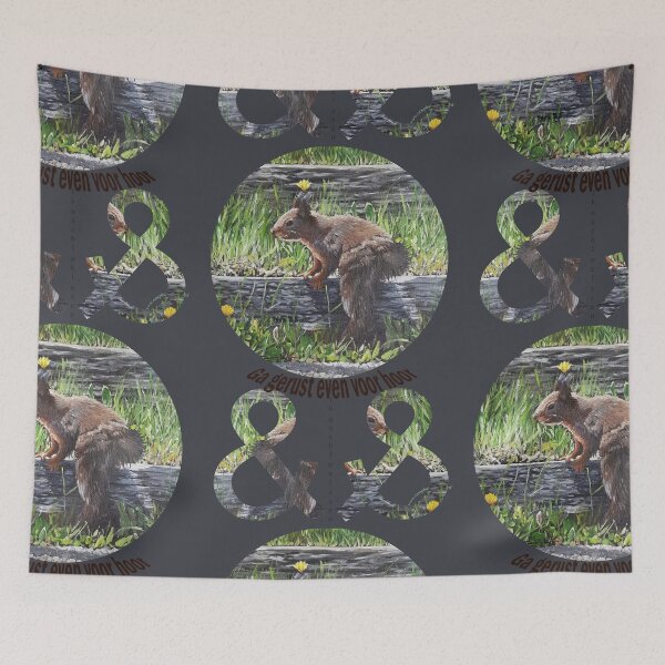 Item preview, Ga gerust even voor (grijs) designed and sold by CamphuijsenArt.