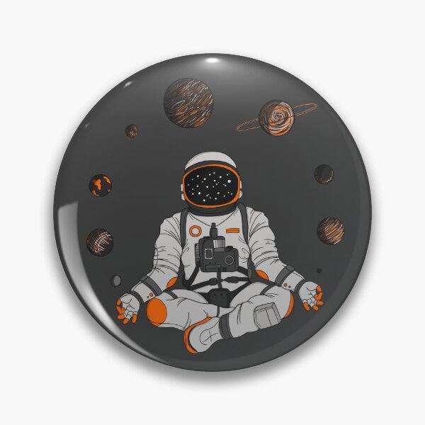 Item preview, Astronaut with planets designed and sold by LillyLestrange.