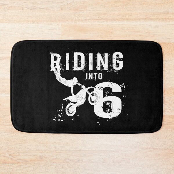Item preview, Riding Into 6 Years Old 6th Birthday Boy Dirt Bike Party design designed and sold by Grabitees.