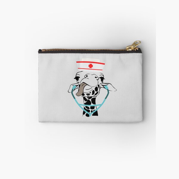 Item preview, Giraffe with Nurse Hat, Cute Gift for Nurses, Animal Wearing Medical Cap, Funny Blue Stethoscope, Cool Present for Giraffes Lovers designed and sold by Annona-.