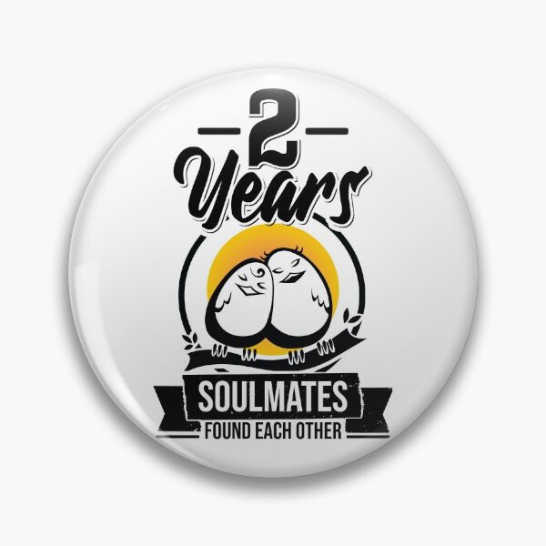 Item preview, 2 years with my soulmate! designed and sold by Cutebutfunny.