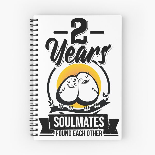 Item preview, 2 years with my soulmate! designed and sold by Cutebutfunny.
