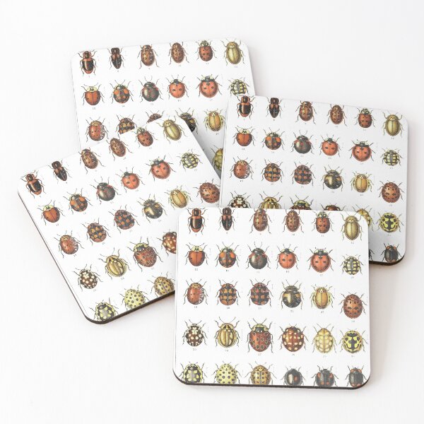 Item preview, Ladybird Beetles Vintage Scientific designed and sold by MoPaws.