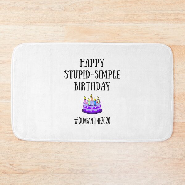 Item preview, Lockdown Birthday Gift - Quarantine Birthday Gift - Funny Birthday - Funny T-Shirt - Funny Coffee Mug - Happy Stupid-Simple Birthday designed and sold by TheGreekGuy.