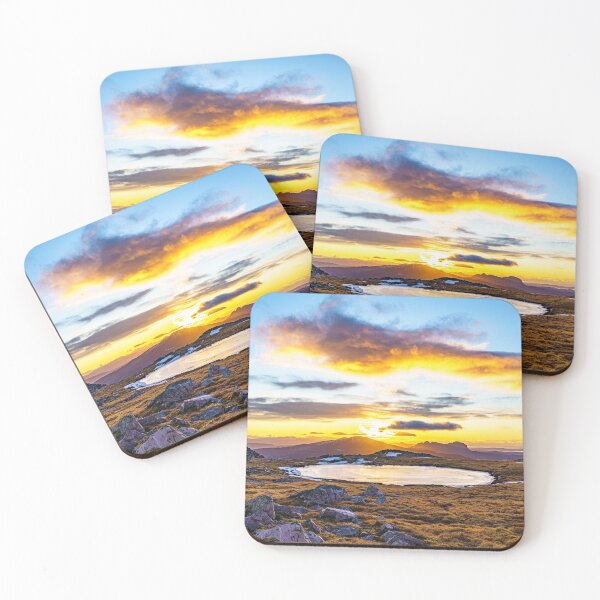 Item preview, Afternoon Glow, Glas Bheinn Summit Plateau, Assynt designed and sold by ScotLandscapes.