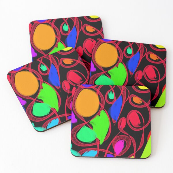 Item preview, dot colored background designed and sold by miaterinka.