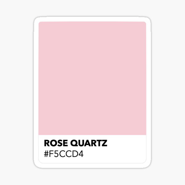 Item preview, ROSE QUARTZ #F5CCD4 designed and sold by happycrystal.