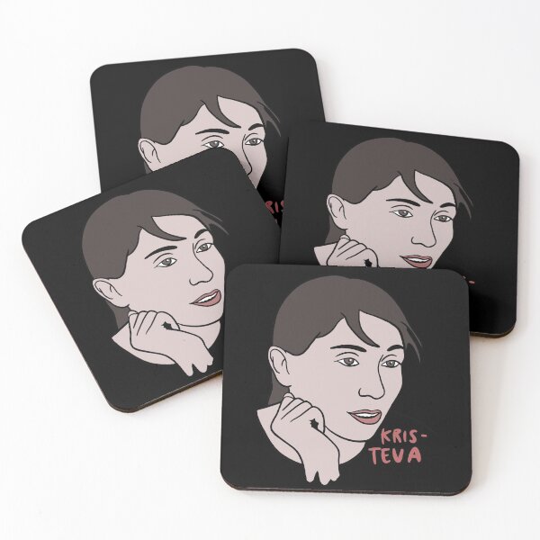 Item preview, Julia Kristeva Minimal Portrait - Philosophy designed and sold by isstgeschichte.