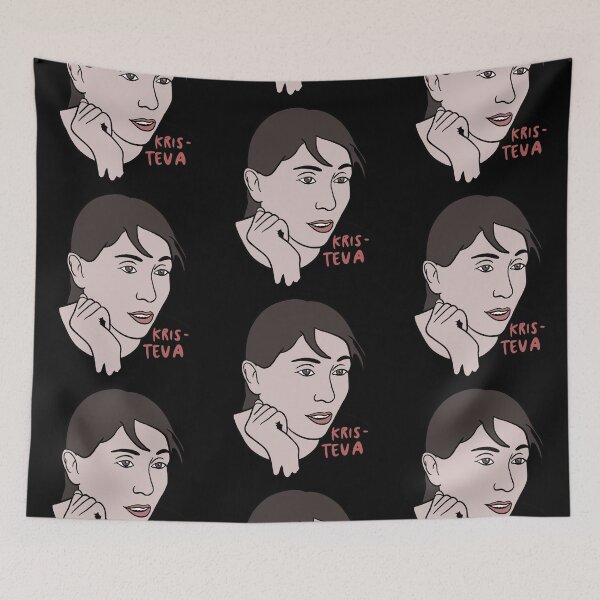 Item preview, Julia Kristeva Minimal Portrait - Philosophy designed and sold by isstgeschichte.
