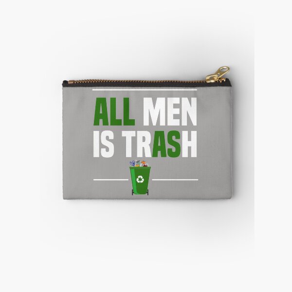 Item preview, all Men Is Trash Funny Gift for Men Tshirt designed and sold by Naufaal.