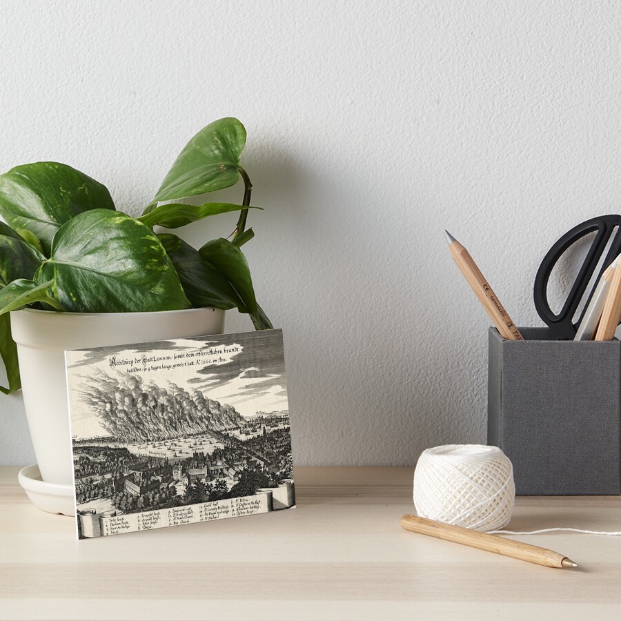 Item preview, Art Board Print designed and sold by AntiqueImages.