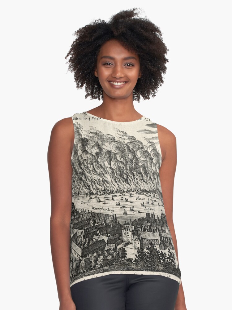 Item preview, Sleeveless Top designed and sold by AntiqueImages.