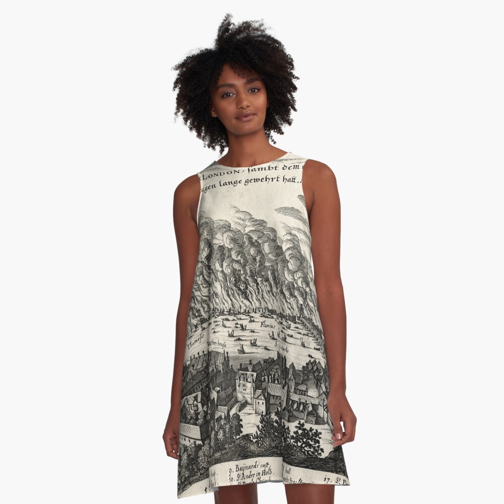 Item preview, A-Line Dress designed and sold by AntiqueImages.